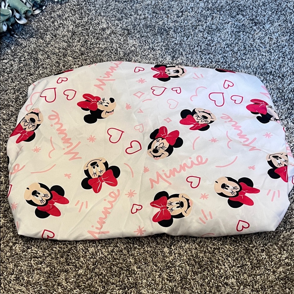 Disney Minnie Mouse Fitted crib Sheet - White and Red
